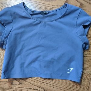 Gymshark Dreamy Crop Top in Purple